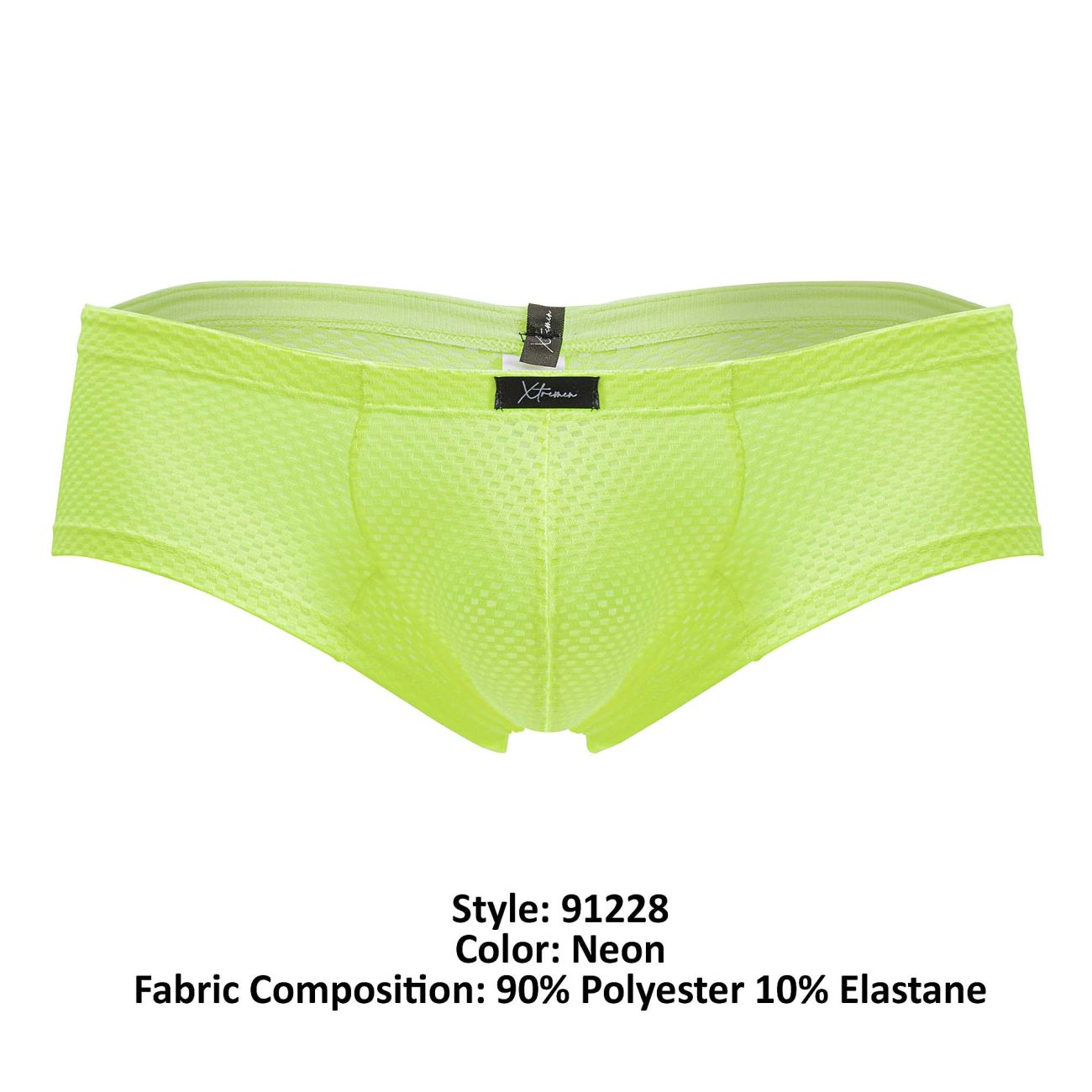 Xtremen 91228 Microfiber Trunks Color Neon Green - DealByEthan.gay loves Xtremen