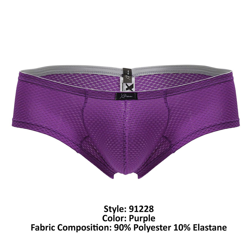 Xtremen 91228 Microfiber Trunks Color Purple - DealByEthan.gay loves Xtremen