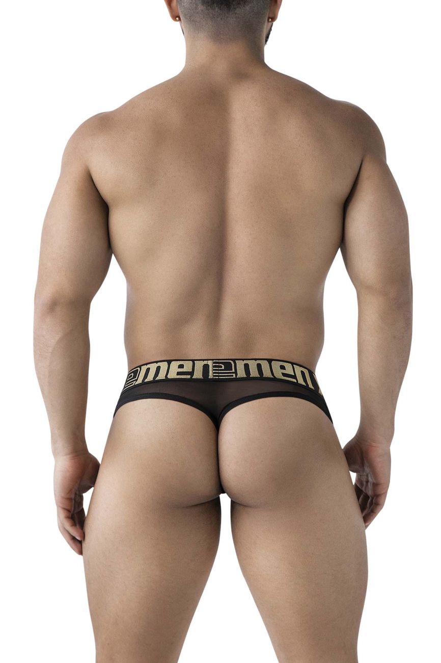 Xtremen 91235 Microfiber Thongs Color Black - DealByEthan.gay loves Xtremen