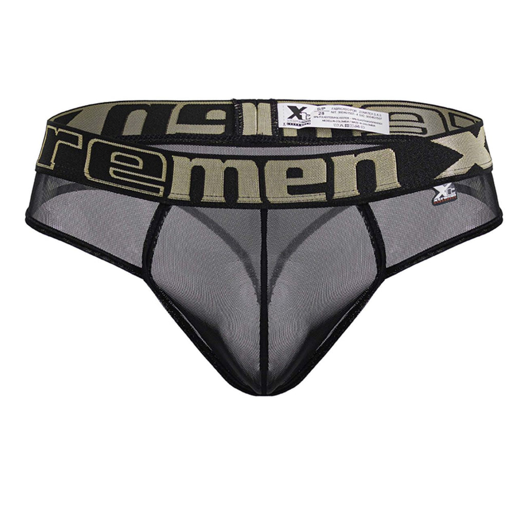 Xtremen 91235 Microfiber Thongs Color Black - DealByEthan.gay loves Xtremen