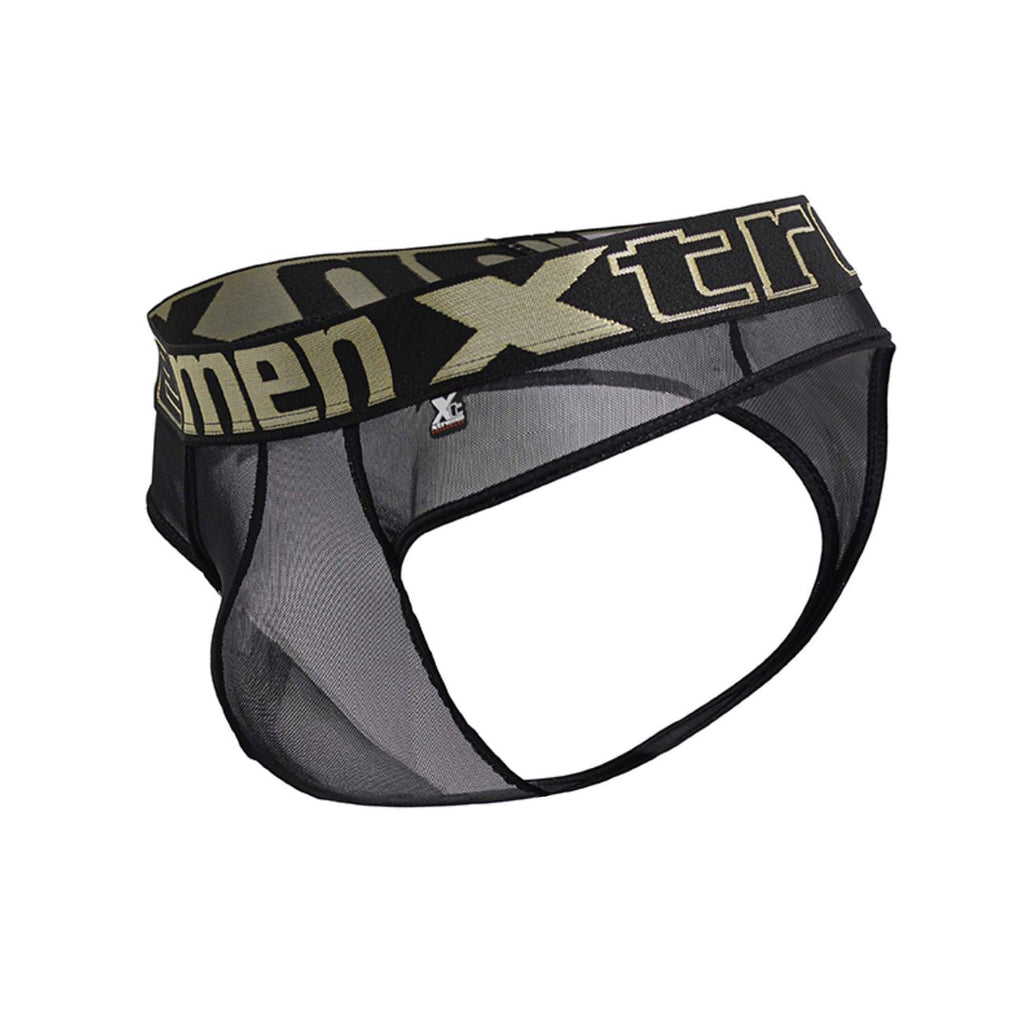Xtremen 91235 Microfiber Thongs Color Black - DealByEthan.gay loves Xtremen