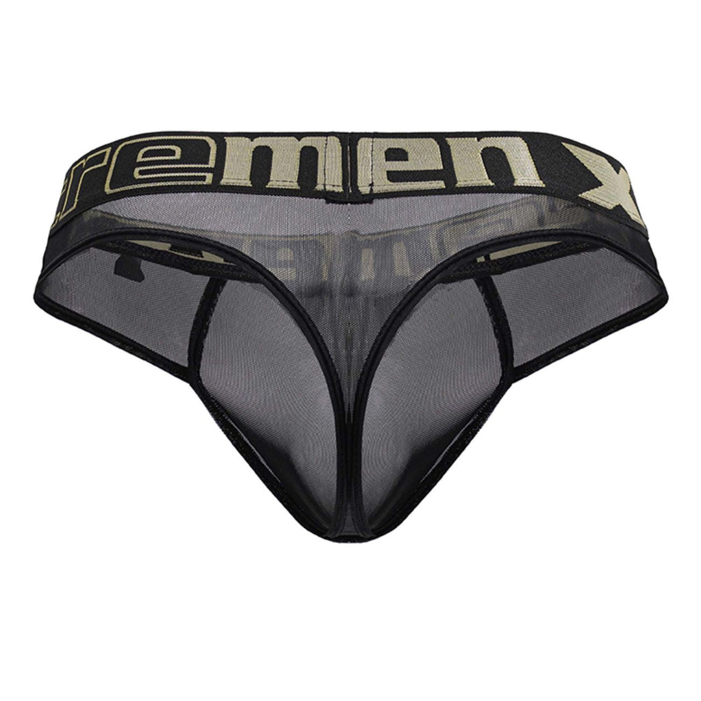 Xtremen 91235 Microfiber Thongs Color Black - DealByEthan.gay loves Xtremen