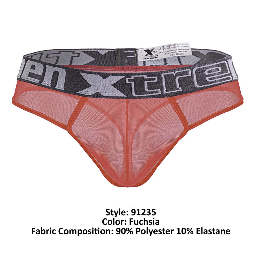 Xtremen 91235 Microfiber Thongs Color Fuchsia - DealByEthan.gay loves Xtremen