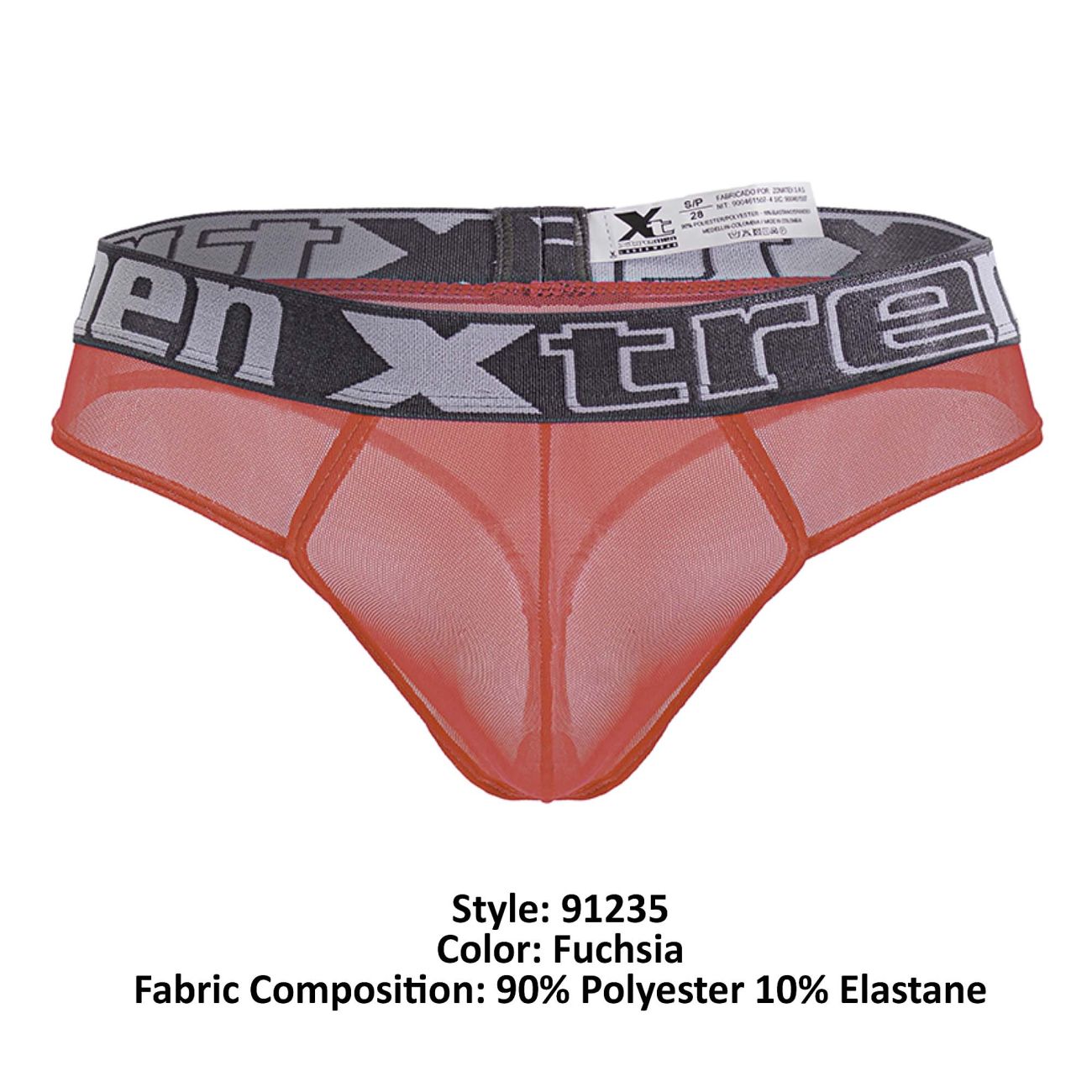 Xtremen 91235 Microfiber Thongs Color Fuchsia - DealByEthan.gay loves Xtremen