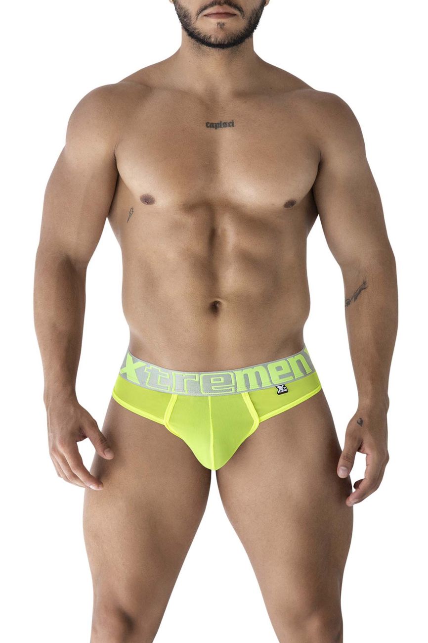 Xtremen 91235 Microfiber Thongs Color Neon Green - DealByEthan.gay loves Xtremen