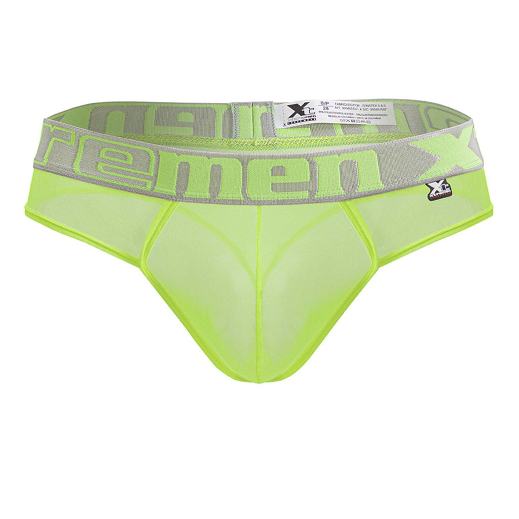 Xtremen 91235 Microfiber Thongs Color Neon Green - DealByEthan.gay loves Xtremen