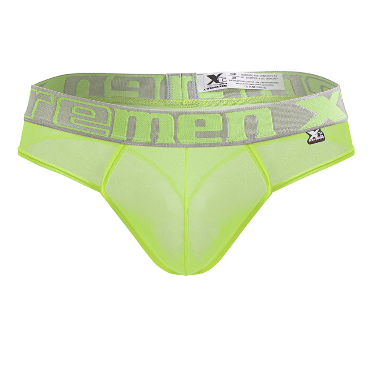 Xtremen 91235 Microfiber Thongs Color Neon Green - DealByEthan.gay loves Xtremen