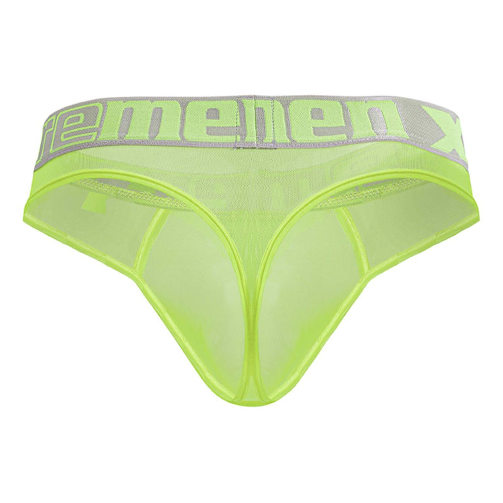Xtremen 91235 Microfiber Thongs Color Neon Green - DealByEthan.gay loves Xtremen