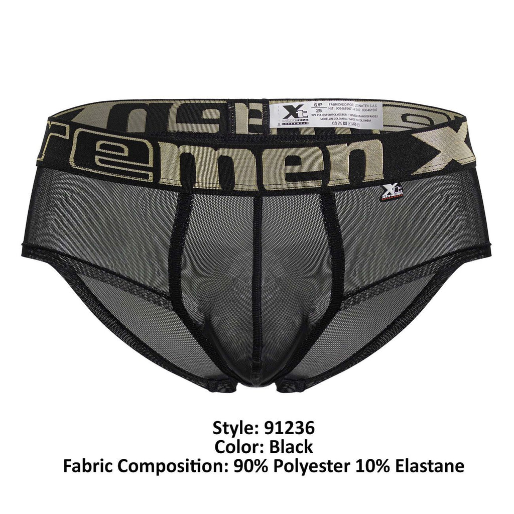 Xtremen 91236 Microfiber Briefs Color Black - DealByEthan.gay loves Xtremen
