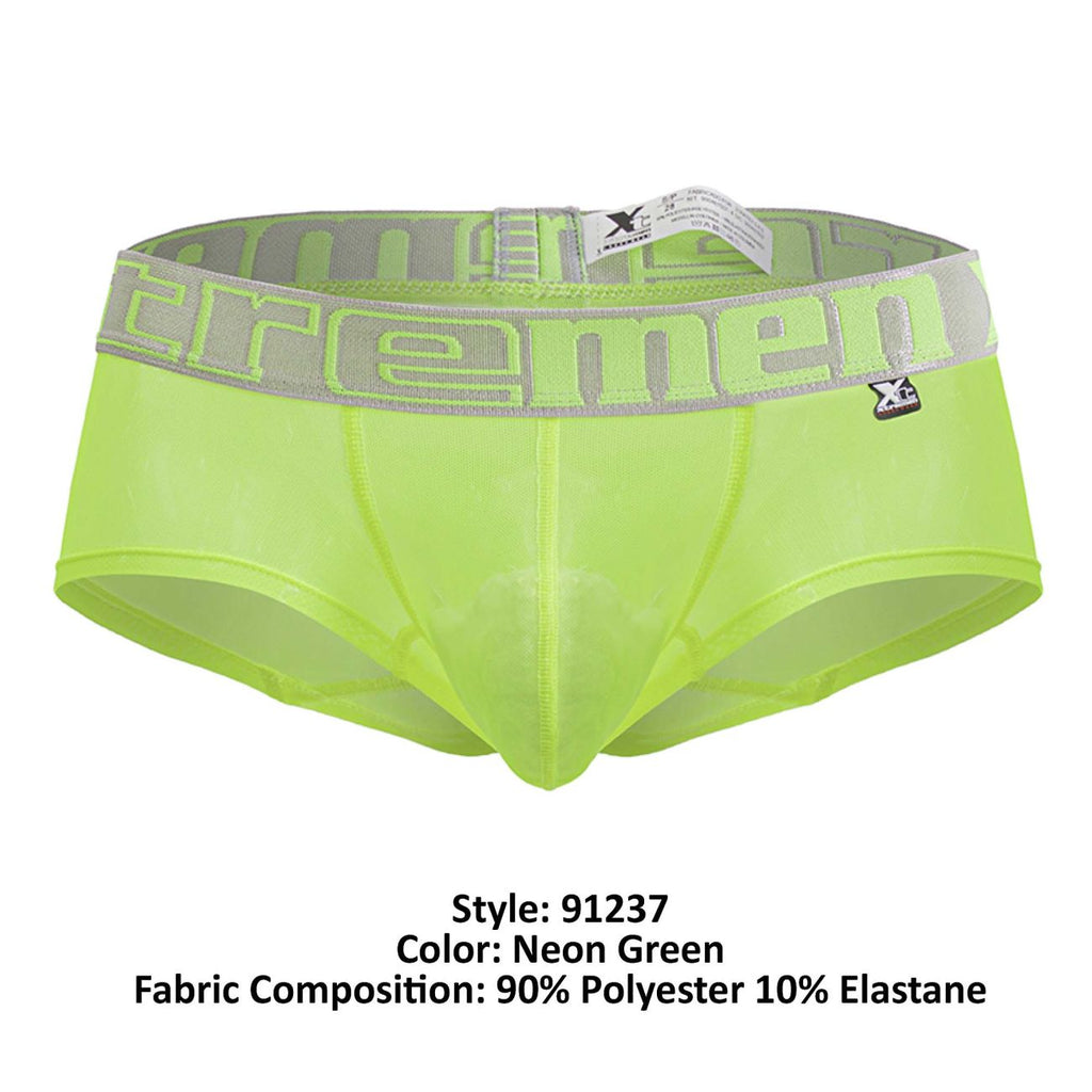 Xtremen 91237 Microfiber Trunks Color Neon Green - DealByEthan.gay loves Xtremen