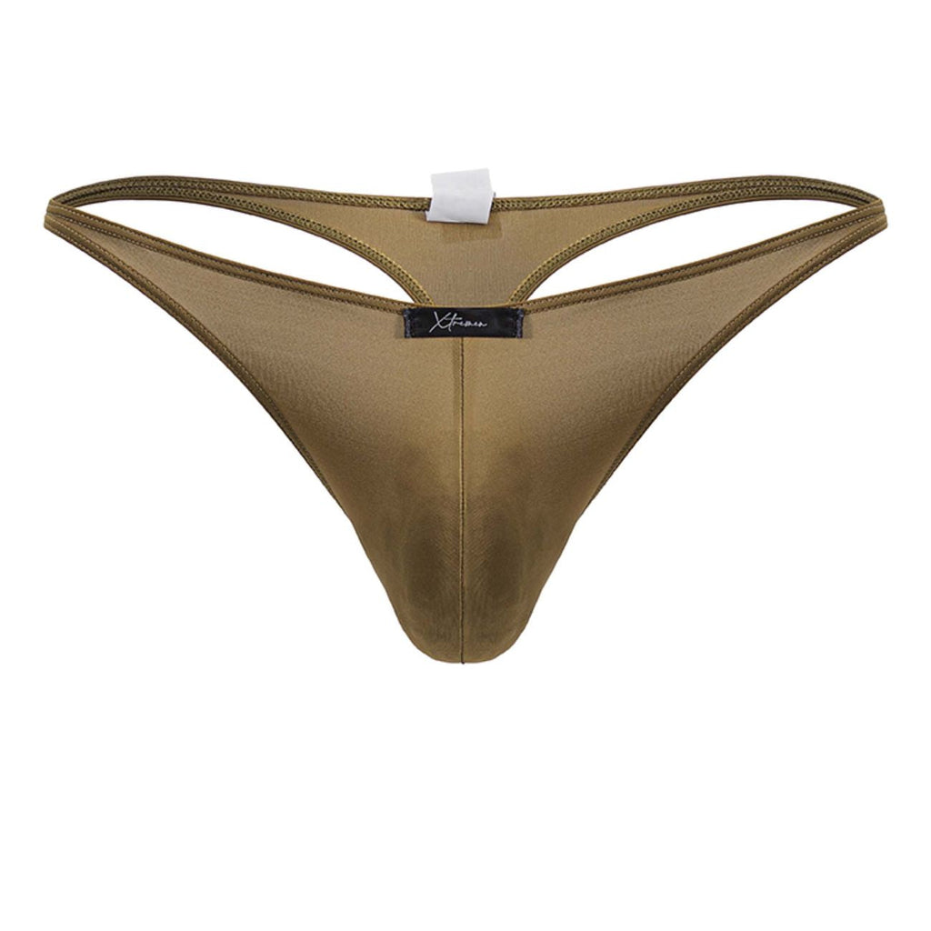 Xtremen 91238 Microfiber Thongs Color Brown - DealByEthan.gay loves Xtremen