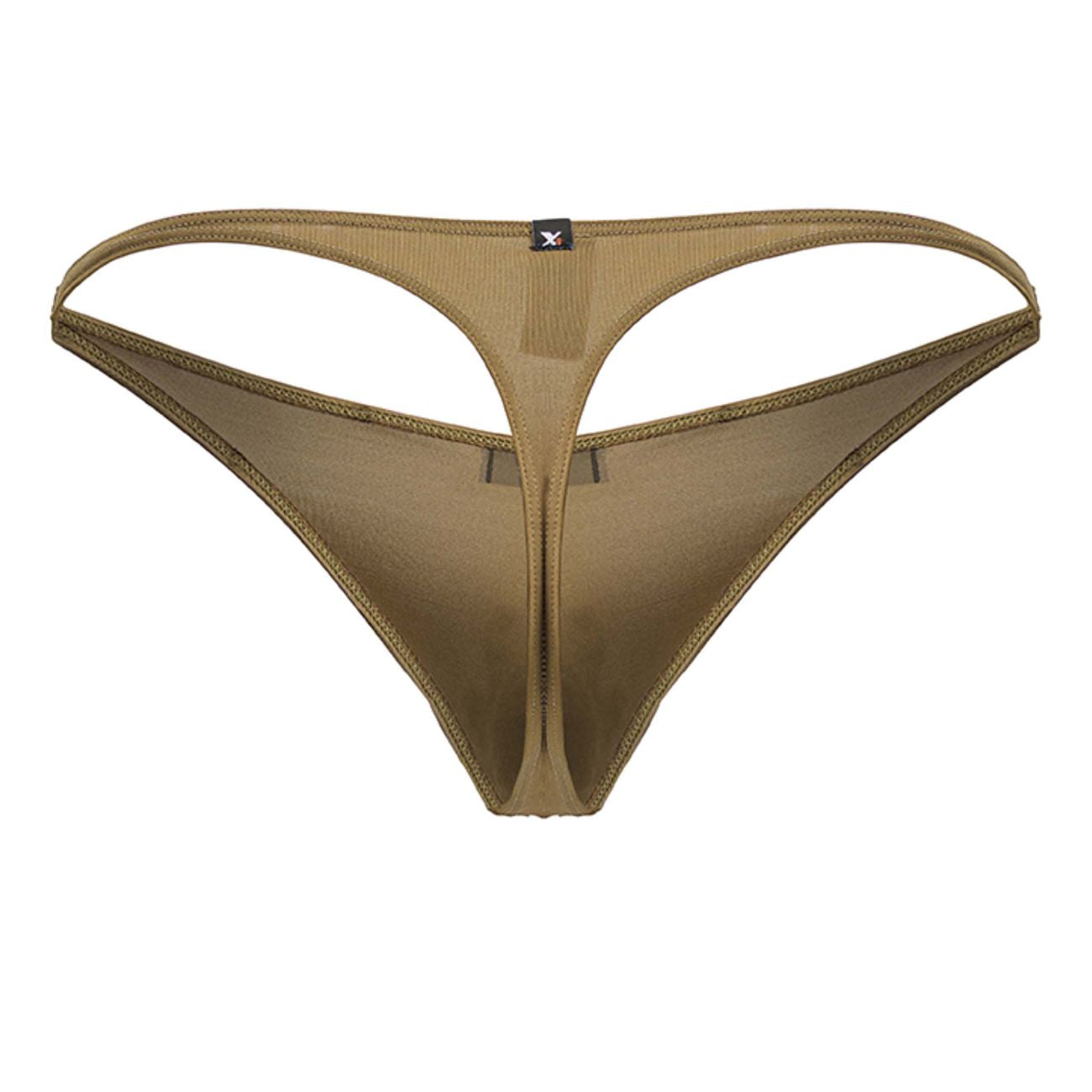 Xtremen 91238 Microfiber Thongs Color Brown - DealByEthan.gay loves Xtremen