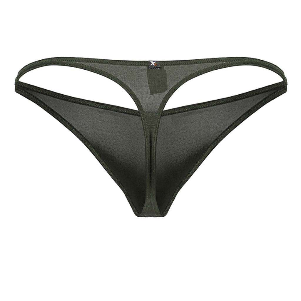 Xtremen 91238 Microfiber Thongs Color Green - DealByEthan.gay loves Xtremen
