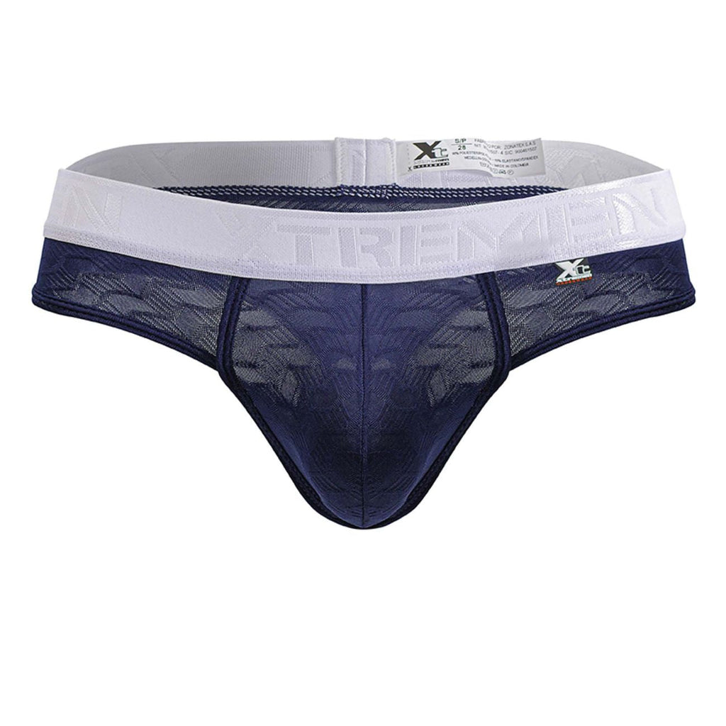 Xtremen 91241 Microfiber Thongs Color Dark Blue - DealByEthan.gay loves Xtremen