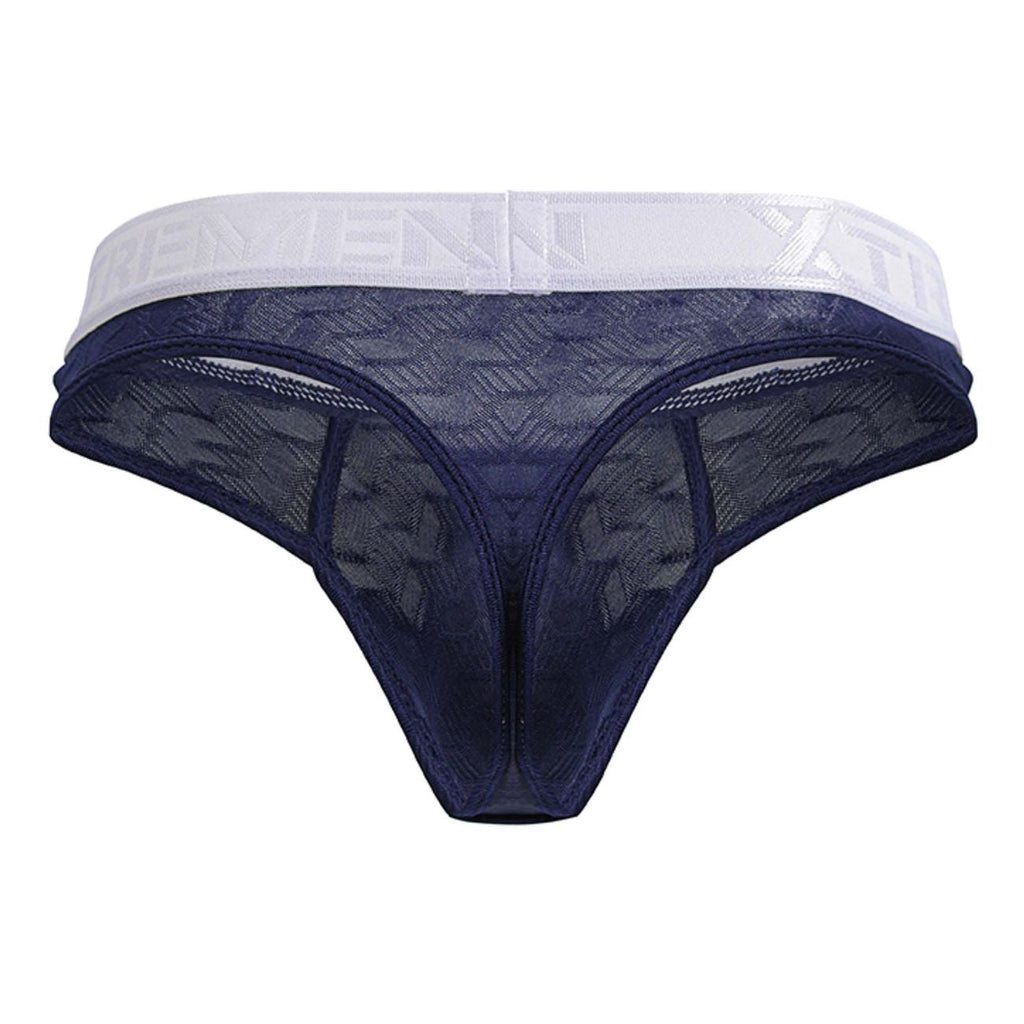 Xtremen 91241 Microfiber Thongs Color Dark Blue - DealByEthan.gay loves Xtremen