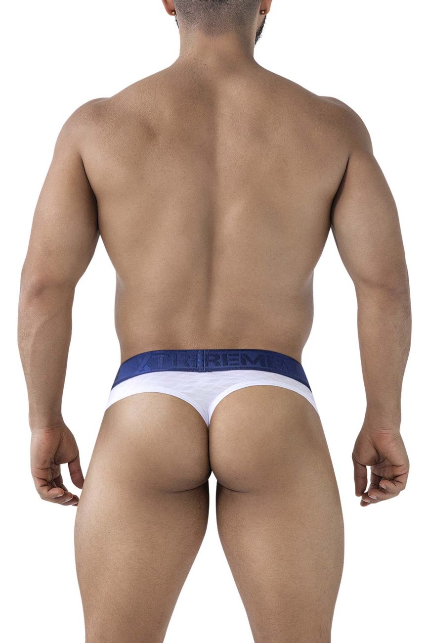 Xtremen 91241 Microfiber Thongs Color White - DealByEthan.gay loves Xtremen