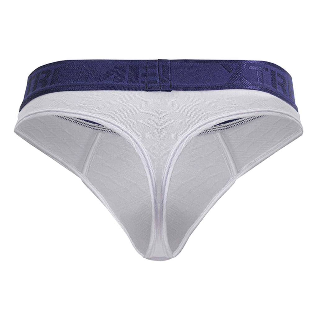 Xtremen 91241 Microfiber Thongs Color White - DealByEthan.gay loves Xtremen