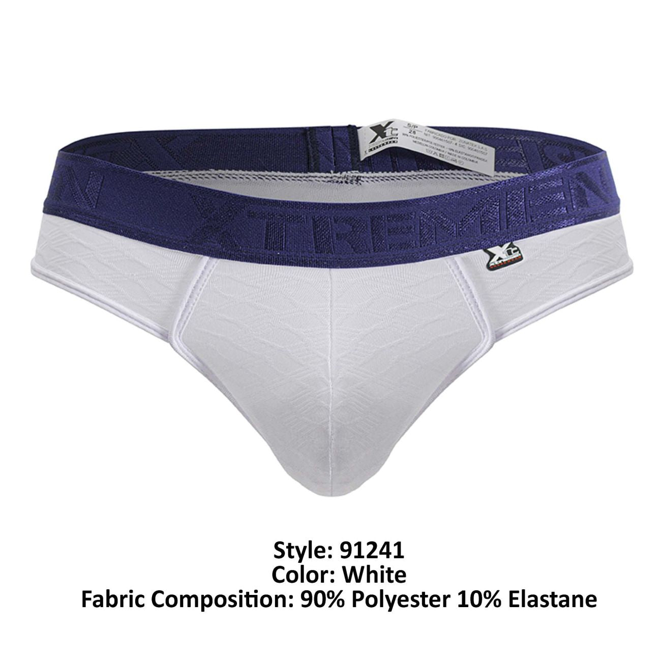Xtremen 91241 Microfiber Thongs Color White - DealByEthan.gay loves Xtremen