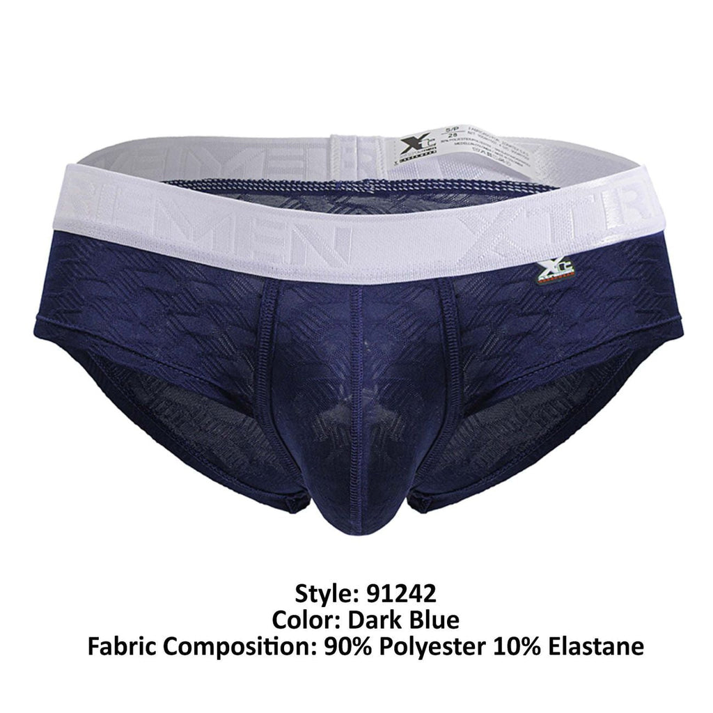 Xtremen 91242 Microfiber Briefs Color Dark Blue - DealByEthan.gay loves Xtremen