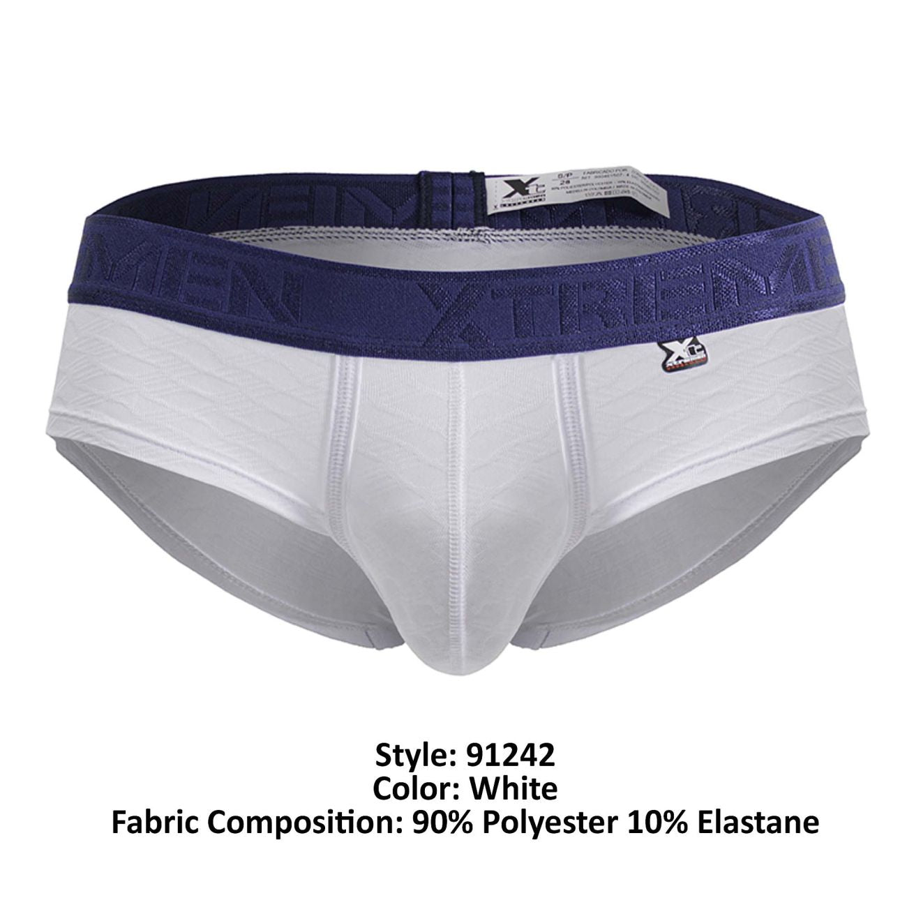 Xtremen 91242 Microfiber Briefs Color White - DealByEthan.gay loves Xtremen