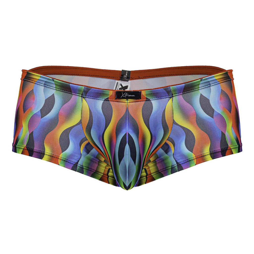 Xtremen 91249 Bañador estampado Ondas de color
