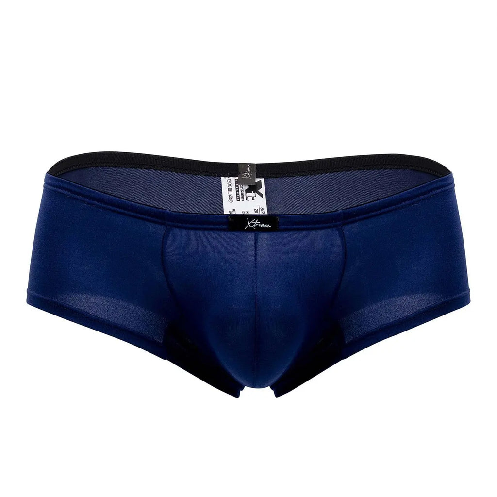 Xtremen Men's Underwear 91103X Microfiber Trunks Color Dark Blue