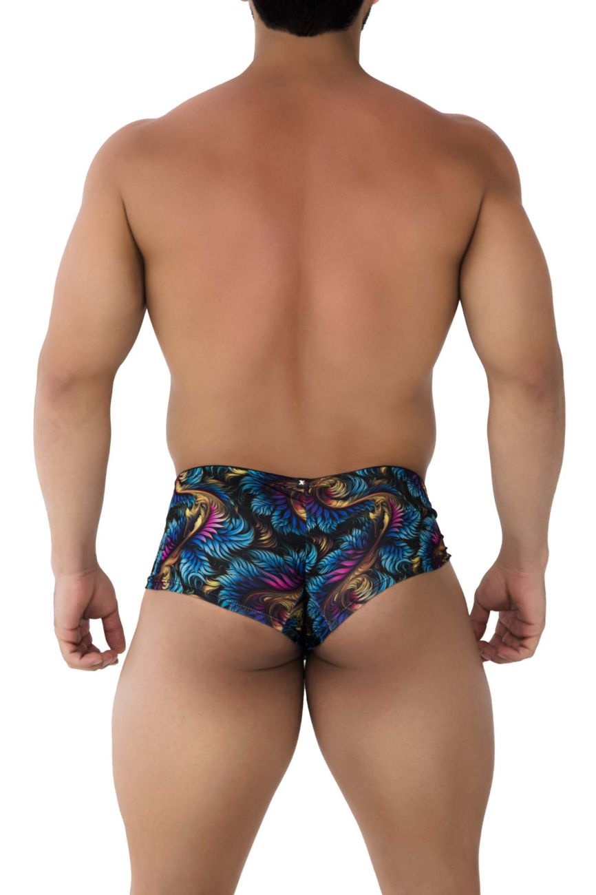 Xtremen 91170 Bedruckte Badehose, Farbe Blätter