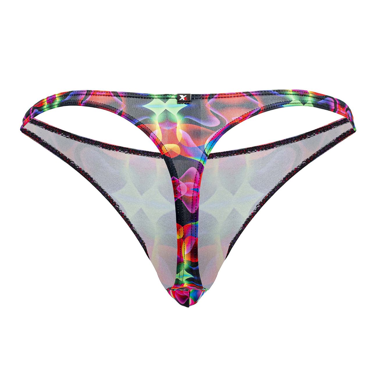 Xtremen 91171 Printed Thongs Color Bows