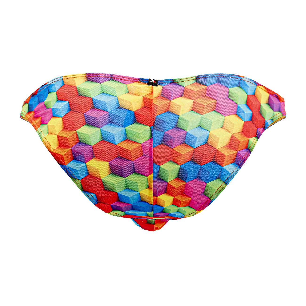 Bikini estampado con cubos de colores Xtremen 91172