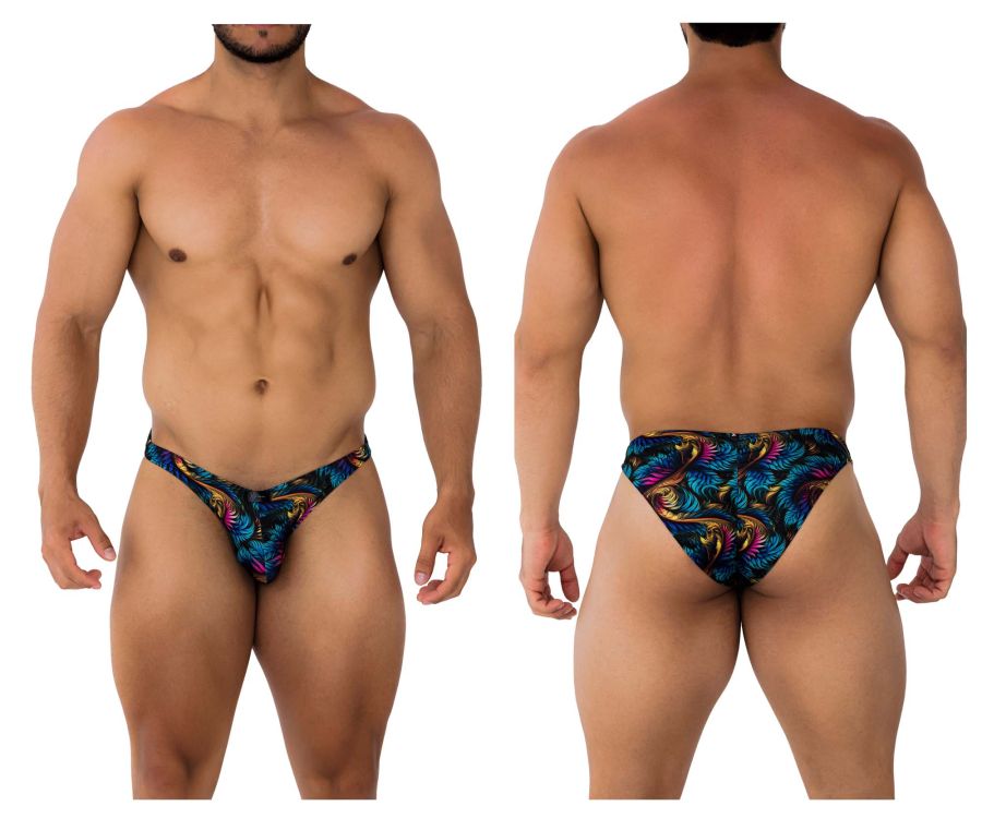 Bikini estampado hojas de colores Xtremen 91172