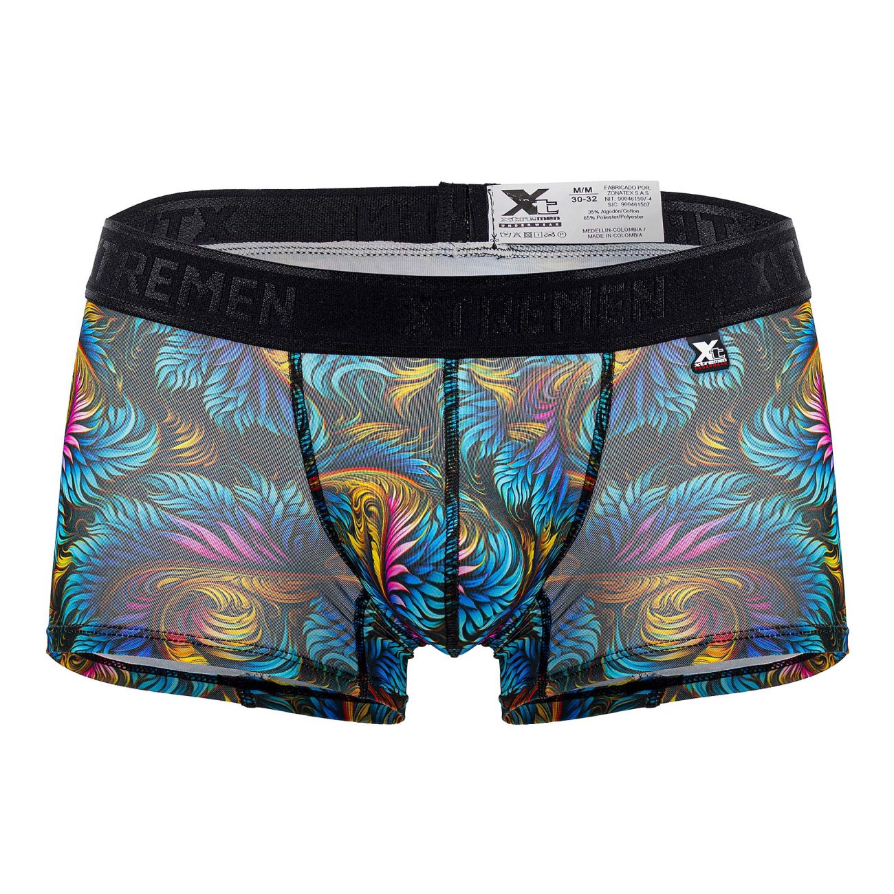 Xtremen 91173 Baúl Estampado Hojas de Colores