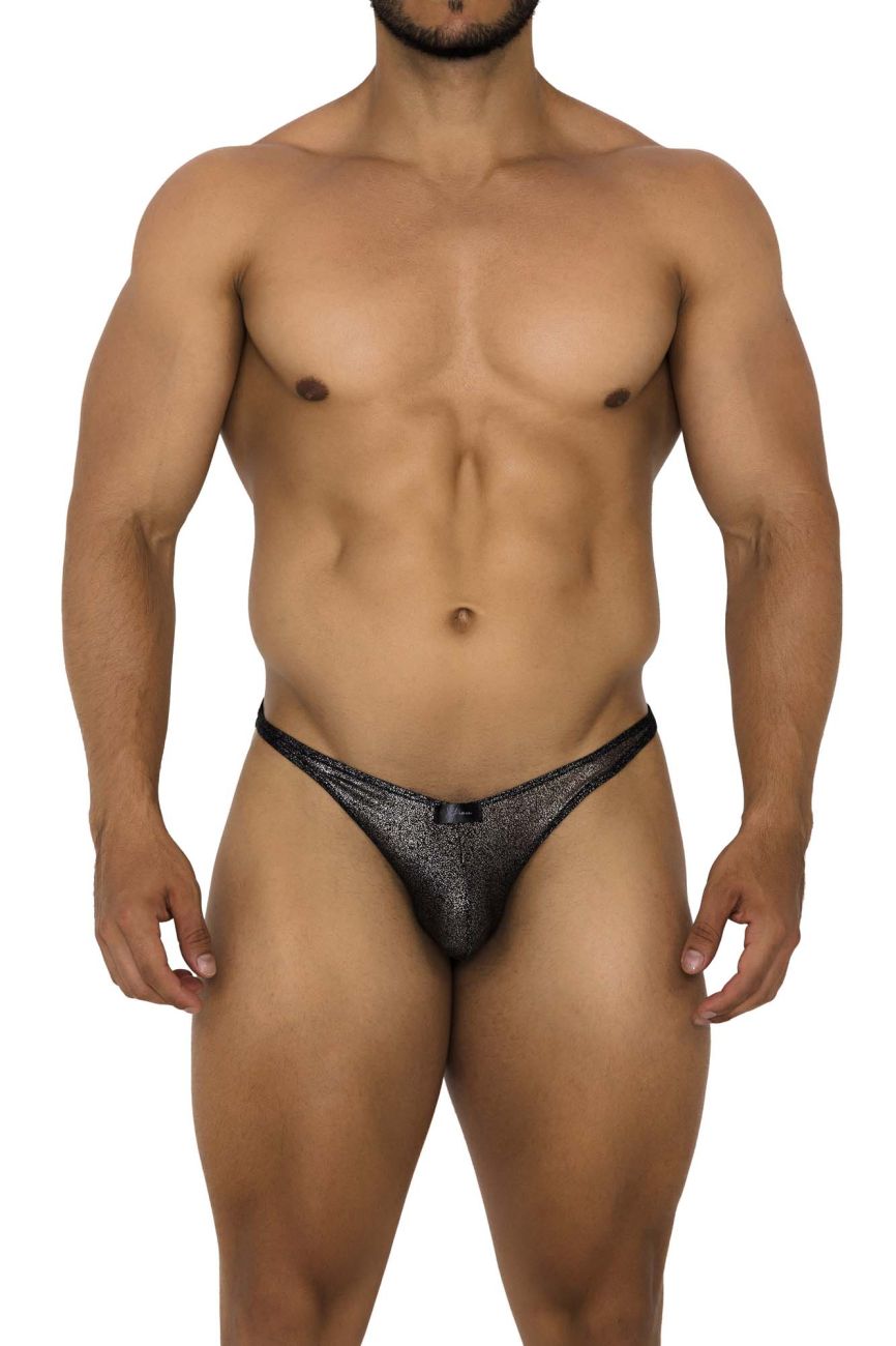 Bikini de malla de tul Xtremen 91174 Color Negro