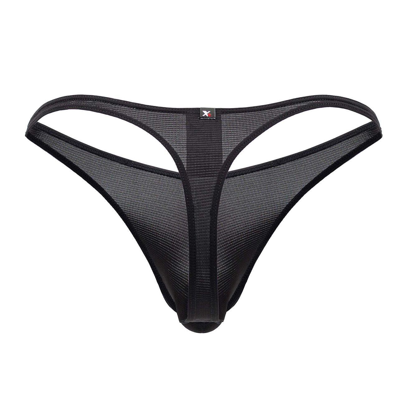 Tanga de microfibra Xtremen 91176 Color Negro