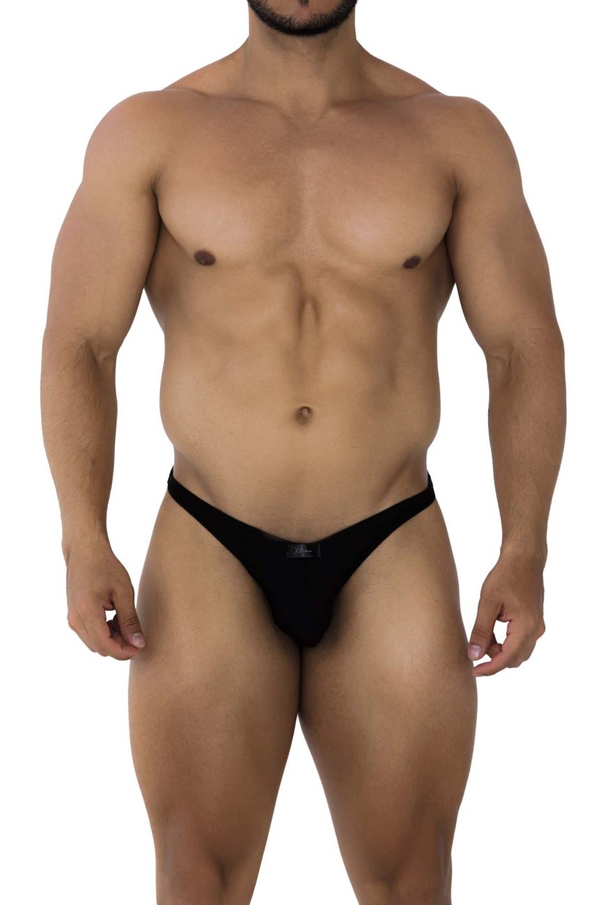 Bikini de microfibra Xtremen 91177 Color Negro