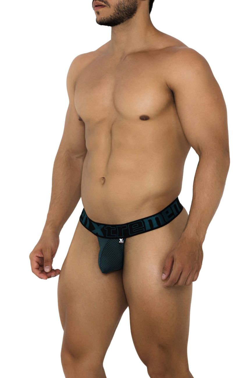 Xtremen 91184 Mesh-Tangas Farbe Grün