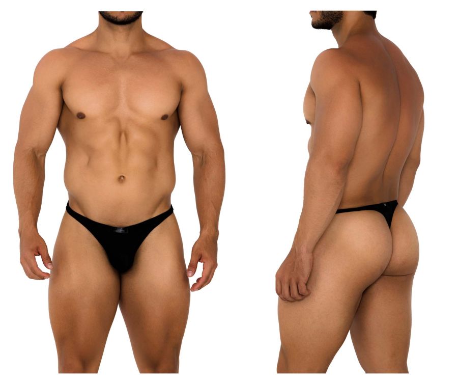 Tanga de malla Xtremen 91185 Color Negro