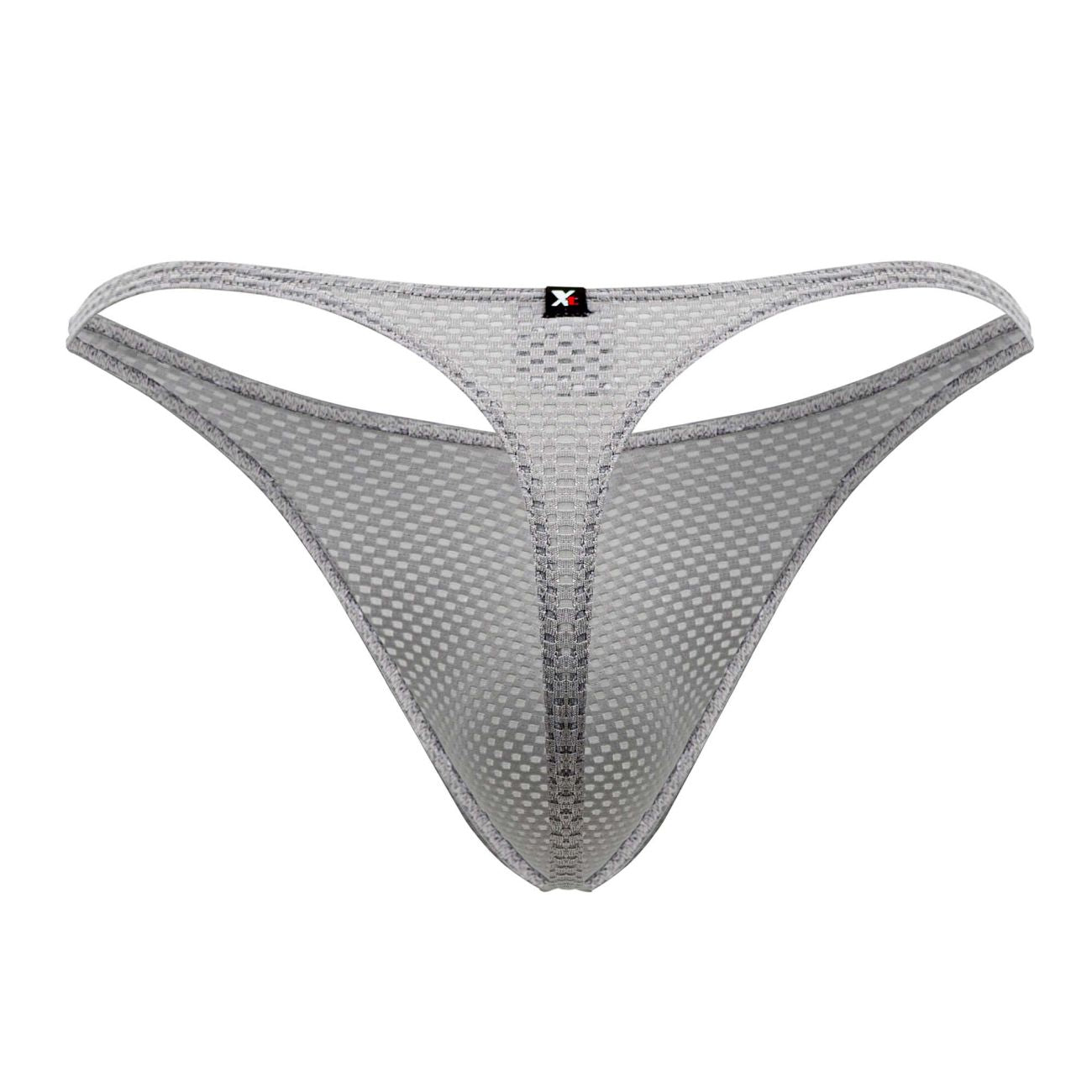 Tanga de malla Xtremen 91185 Color Gris