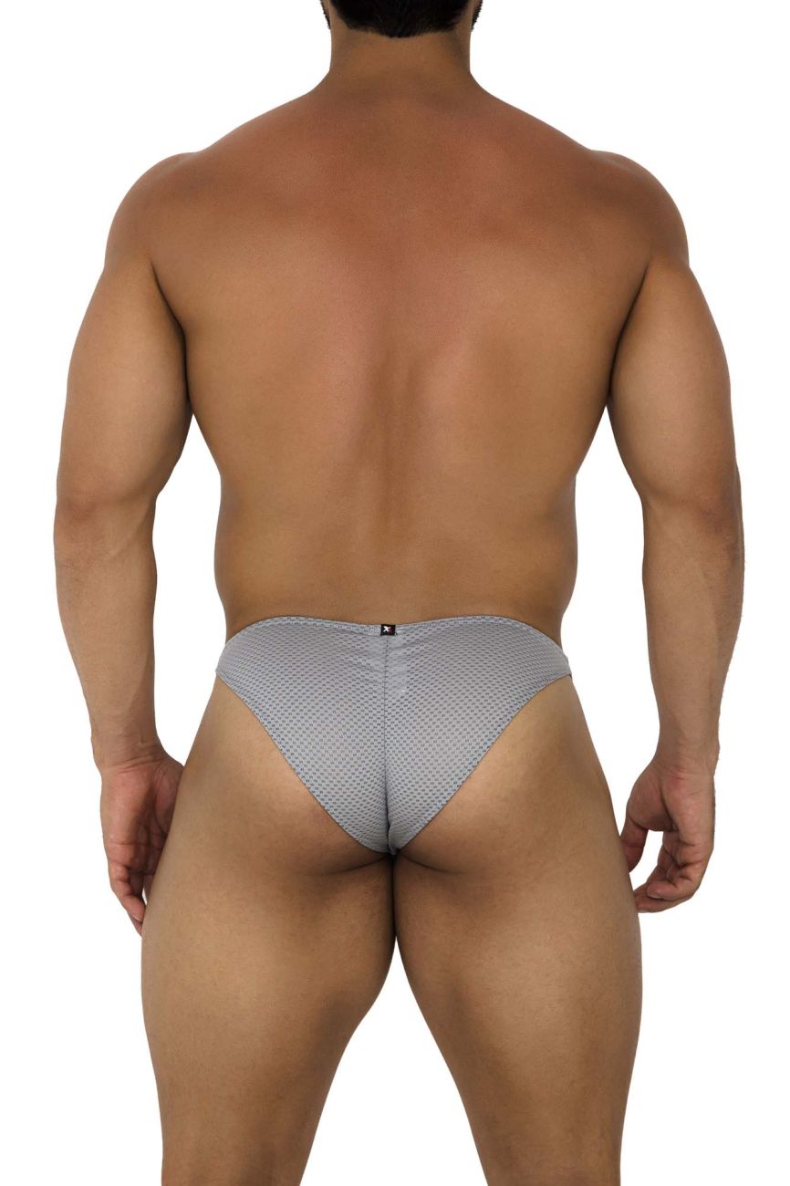 Bikini de malla Xtremen 91186 Color Gris