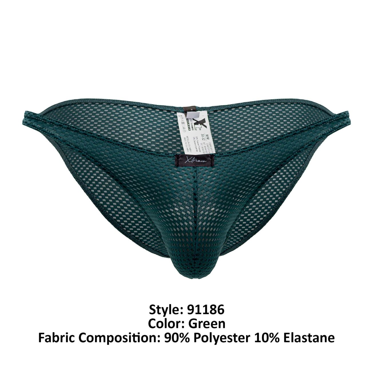 Xtremen 91186 Mesh-Bikini, Farbe Grün