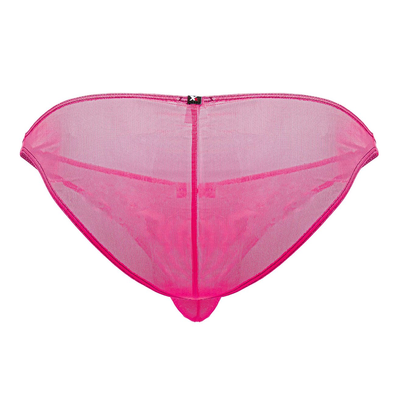 Bikini de malla de tul Xtremen 91187 color rosa