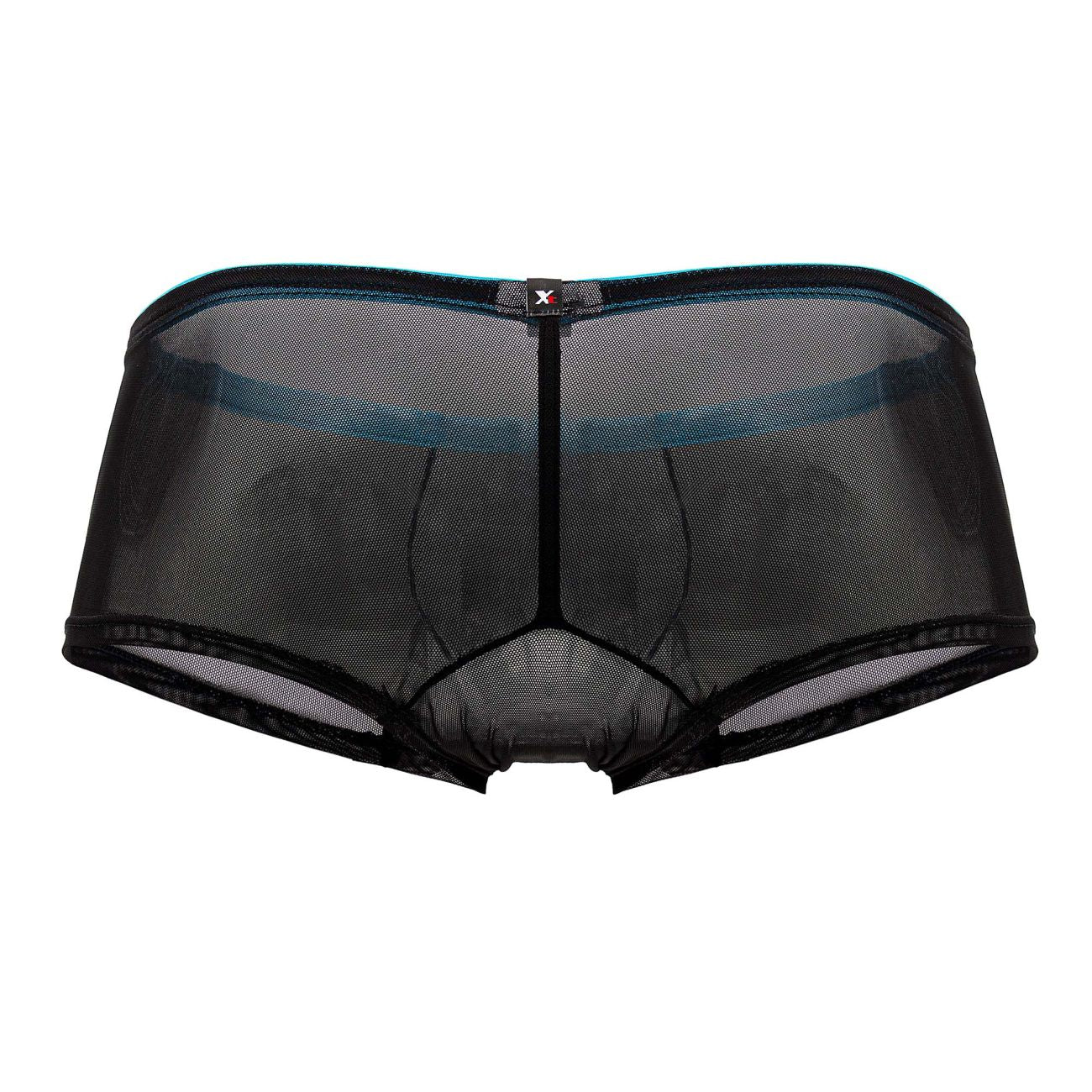 Xtremen 91188 Tüll-Netz-Badehose, Farbe Schwarz