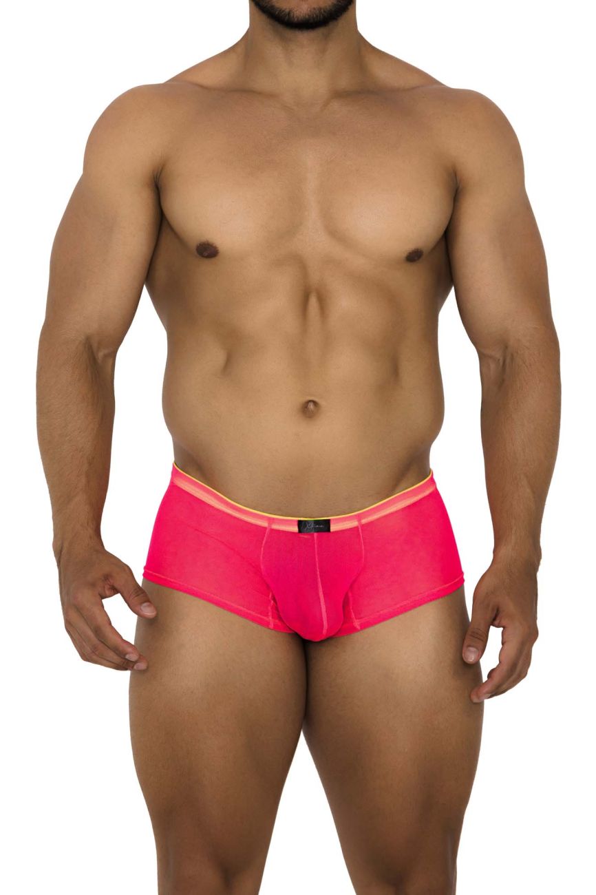 Bañador de malla de tul Xtremen 91188 de color rosa