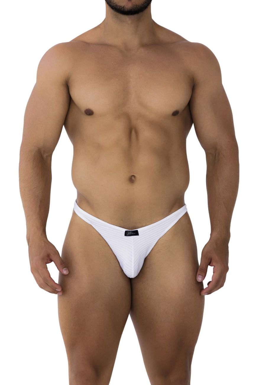 Bikini Jacquard Xtremen 91197 Color Blanco