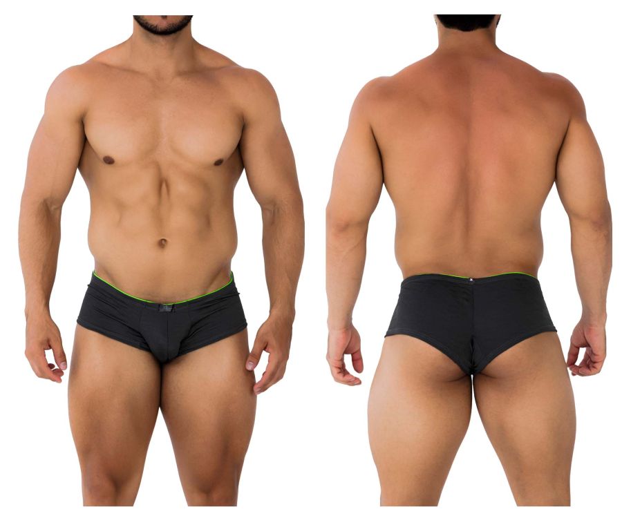 Xtremen 91199 Jacquard-Badehose, Farbe Grau