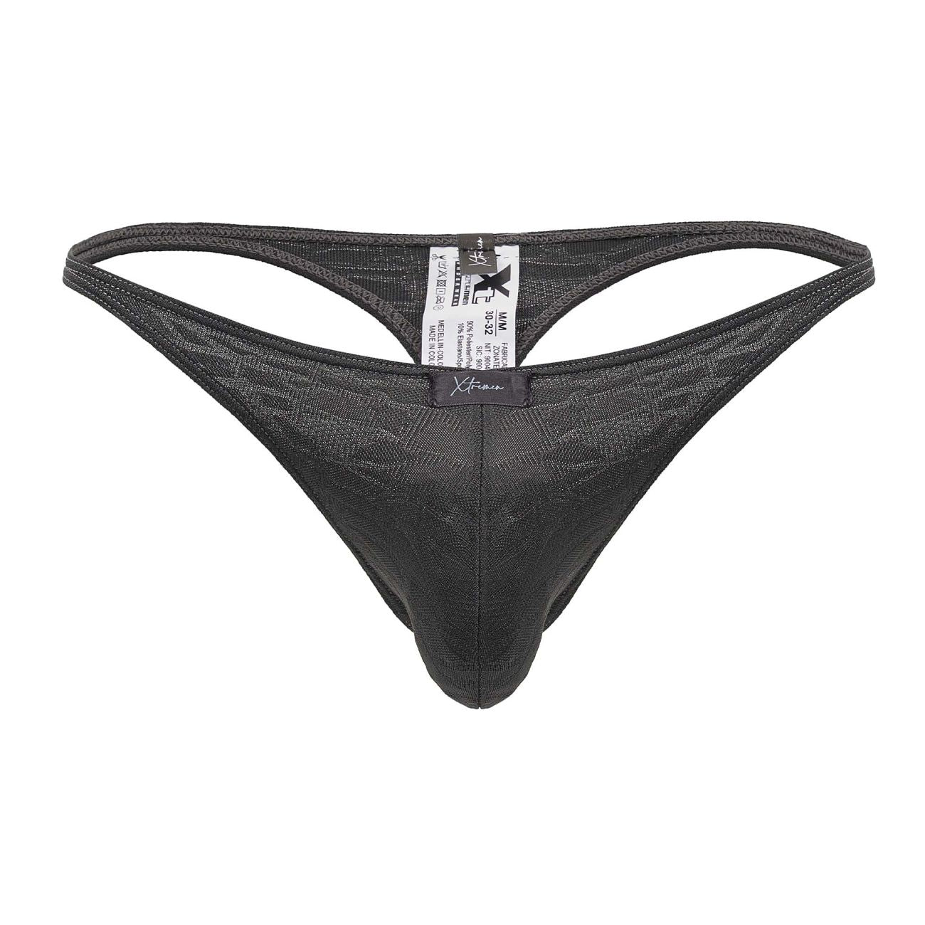 Xtremen 91200 Jacquard Tangas Farbe Grau