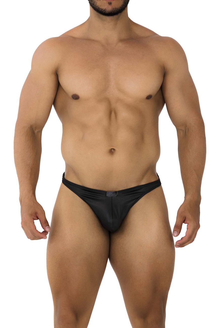 Tanga de microfibra Xtremen 91203 Color Negro