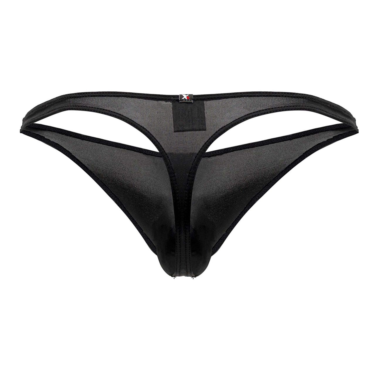 Xtremen 91203 Mikrofaser-Tangas Farbe Schwarz