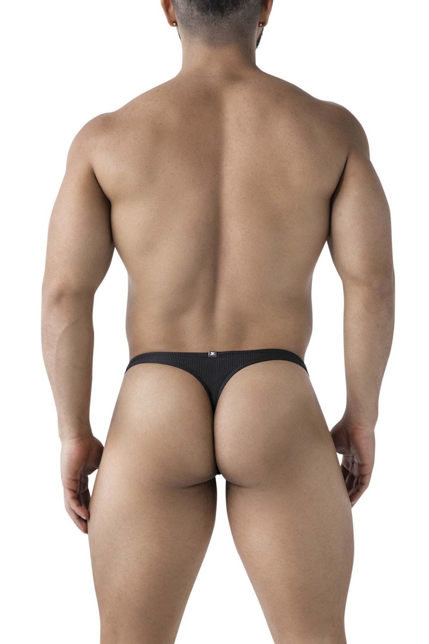 Tangas de microfibra Xtremen 91223 Color Negro