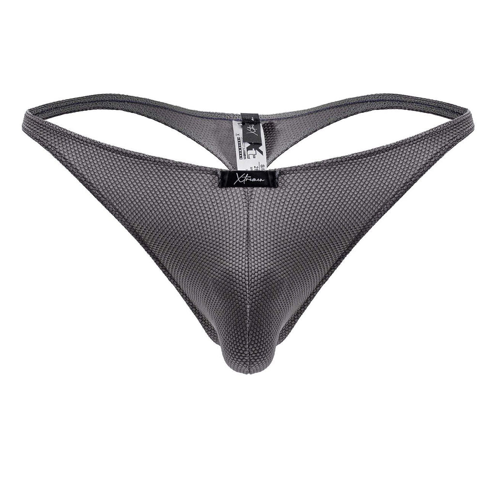Xtremen 91223 Mikrofaser-Strings Farbe Grau