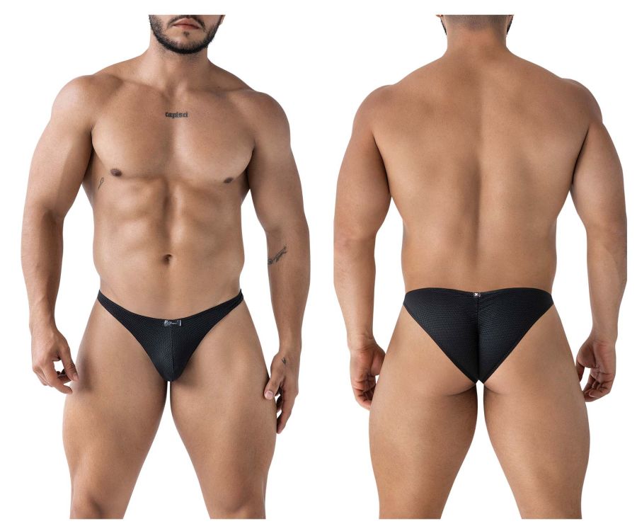 Bikini de microfibra Xtremen 91224 Color Negro